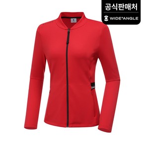 [와이드앵글 공식] 골프 여성 RANGE WEAR 트레이닝 짚업 L WWU20143R2