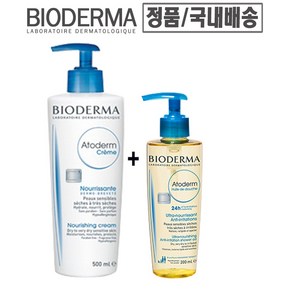 바이오더마 아토덤 크림 500ml+윌드 두쉬 200ml, 1개