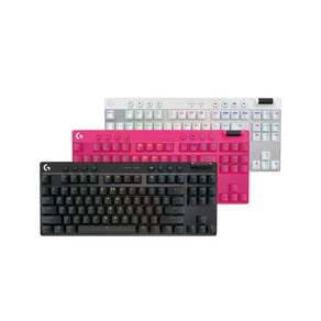 [정품 2년 보증] 로지텍G PRO X TKL LIGHTSPEED 무선 게이밍 키보드, G PRO X TKL 텍타일 핑크, 텐키리스