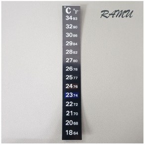 라뮤 아쿠아 접착식 온도계, 1개