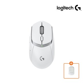 로지텍코리아 로지텍G G309 LIGHTSPEED 무선 게이밍 마우스 + 파우치, 화이트+화이트파우치