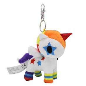 오로라 월드 인형 tokidoki BOWIE 키링, 1개