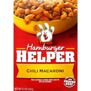 Betty Cocke CHILI MACARONI Hambuge Helpe 5.2oz (2 Pack) Betty Cocke 칠리 마카로니 햄버거 도우미 5.2온스(2팩), 2개