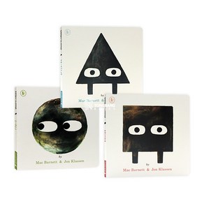 Candlewick Pess (영어원서) Mac Banett Jon Klassen 작가 도형시리즈 픽쳐북 페이퍼백 3종 세트 (Papeback 영국판)