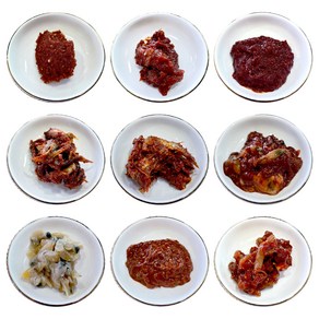 곰소할매집 젓갈모음 500g 밥도둑 무침젓갈 낙지젓 비빔낙지젓 오징어젓 꼴뚜기젓 청어알젓 갈치속젓 조개젓 등 [원산지:상세설명에 표시], 13.토하젓500g, 1개