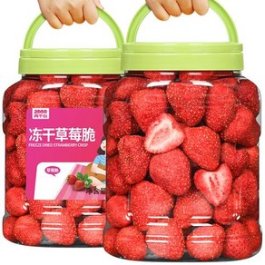 동결 건조 딸기 바삭 건딸기 말린 과일 건강 영양 간식 대용량 벌크, 1개