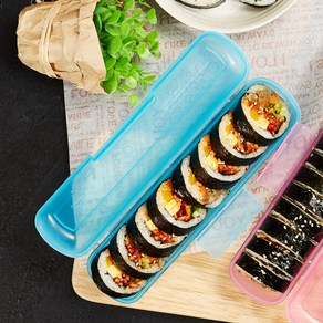 씨밀렉스 김밥 신선 트레이 1P, 투명, 1개