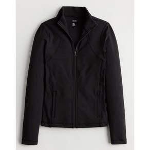 HOLLISTER Gilly Hicks Active Rechage Zip-Up Jacket 574406/515-2300-0012-900 Black