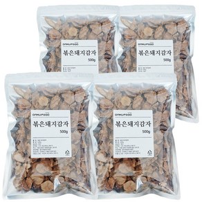 다누푸드 국내산 볶은 돼지감자 차 1kg ( 500g x 2개), 2개