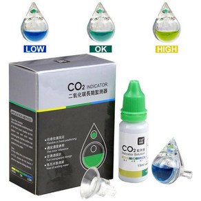 이산화탄소 CO2 모니터 낙하 검사기 PH 수족관 테스터, 1개