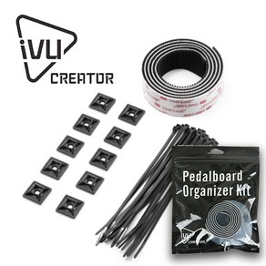 iVU CREATOR - Pedalboad Oganize Kit / 페달보드 세팅 키트 (벨크로/케이블타이/마운트), *, *, *