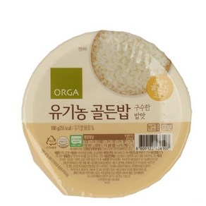 올가 유기농 골든밥 180g x 24입, 72개