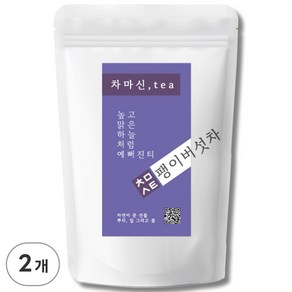 차마신티 팽이버섯차 원물 100% 저온가공 친환경 PLA 삼각티백, 2개, 1g, 50개입