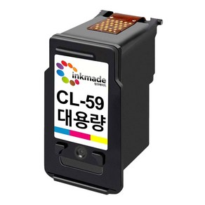 캐논 PG-49 CL-59 XL 재생잉크 E3190 E3195 E489 E409 E4290 E3390 E3391 E3490 E3491 E4290 E4590, 2. CL-59XL/칼라대용량재생, 1개