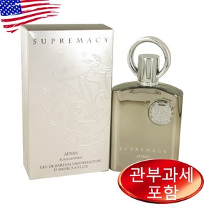 아프난 슈프리머시 실버 오드퍼퓸 100ml 남성, 1개