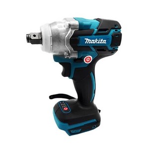 Makita DTW600 브러시리스 임팩트 렌치 520N.M 높은 토크 1/2 및 1/4 인치 전동 공구 헤드 Makita 18V 배터리에 적합, only tool, 1개