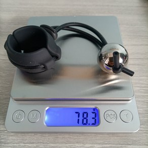 기역도 중량추 피트니스 기력 용품 단련 성역도 수행 남성, 2.5cm 싱글볼 80g, 1개