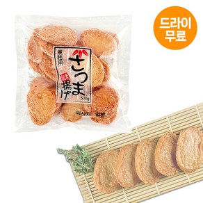 지케이푸드 모노링크 사쯔마아게 500g(드라이) 일본오뎅, 500g, 1개