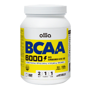 올라 BCAA 파우더 6000, 1개, 500g