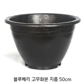 원형 고무화분 50cm 블루베리 나무 텃밭 옥상