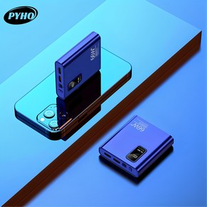 PYHO 보조 배터리 66W 고속 충전 20000mah 항공 표준에 부합