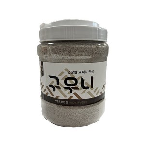 국산 구운천일염 가는입자 1.8kg (용기) 식당 가정용 꽃소금 죽염대용 조리용 구이용 한식 중식 일식 양식