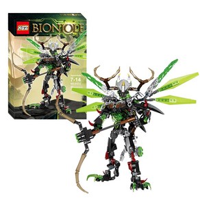 생화학 전사 Bionicle 71310 Bionicle 71300 2 in 1 호환 브랜드 빌딩 키트 612-2, 1개