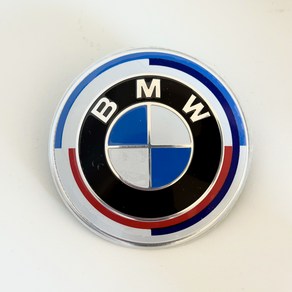 BMW 50주년 엠블럼 혼캡 후드 트렁크 보닛 81mm 74mm 47mm 45mm