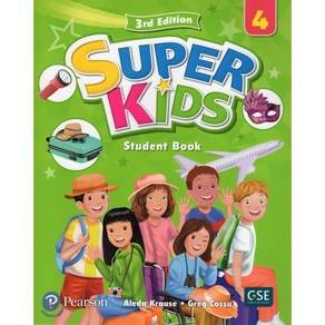 Supe Kids 4 : Student Book 3/E, Peason Longman