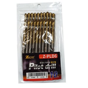 제스트 롱홀쏘 아바용 속드릴 10pcs Z-PLD6(Z-A006/008) 전용, Z-PLD6(10pcs), 10개