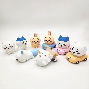 먼작귀 치이카와 농담곰 모몽가 하치와레 우사기 피규어, 3.하치와레