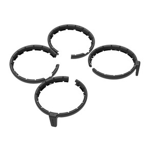 DJI FLIP Done Potecto 용 프로펠러 가드 프로펠러 범퍼 링 충돌 방지 보호 스트라이프 액세서리, [01] Fo DJI Flip, [02] Black, 1개