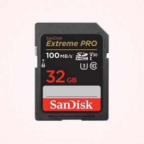 샌디스크 익스트림 프로 SDHC 32GB 100MB/s, 1개