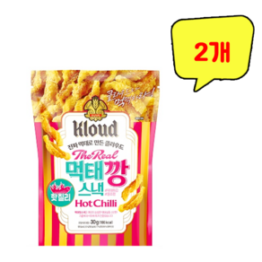 클라우드 먹태깡 핫칠리, 2개, 30g