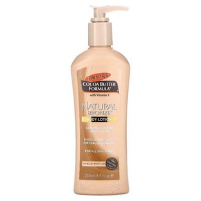 파머스 Palmes 비타민E 함유 코코아버터 포뮬라 천연 브론즈 바디 로션 250ML 8.5FL oz), 1개