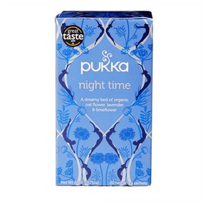 Pukka 푸카 나이트 타임 허브티 차 20티백 20g 3팩, 20개입, 3개