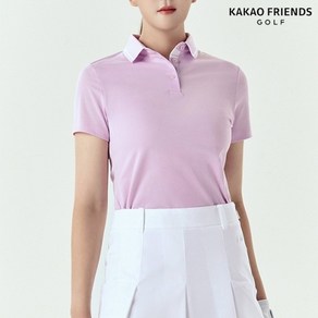 카카오프렌즈 골프 KAKAO FRIENDS GOLF 여성 히든로고 피케티_16572562_588582 686577