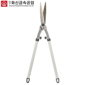 화신 양손 전지가위 조경 잔디 풀 원예가위 분재 K-1100S, 1개