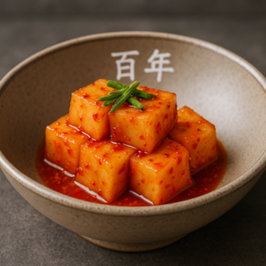 깍두기가 맛있어 대박난 백년설농탕 깍두기, 1개, 1kg