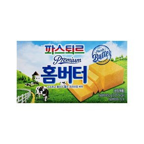 파스퇴르 홈버터 450g (무염버터), 12개