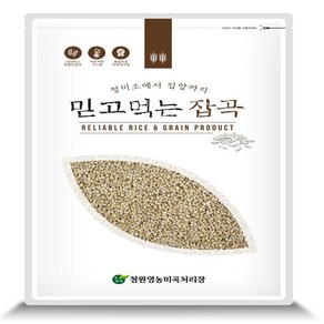 2024년 늘보리(햇보리) 보리 보리쌀 국내산 잡곡, 1개, 20kg