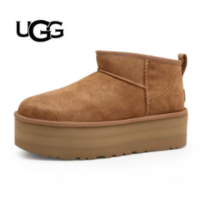 어그 UGG W 클래식 울트라 미니 플랫폼 체스트넛 (1135092-CHE)