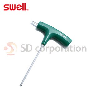 SWELL 스웰 2way 볼 육각렌치 (inch) BAT-18 1-8인치, 1개