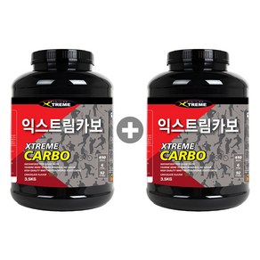 바디솔루션 익스트림 카보 1+1 헬스보충제 체중증가보충제, 3.5kg, 2개