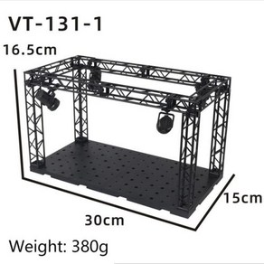 취미 시스템 베이스 범용 격납고 차고 디스플레이 무대 다채로운 프로젝션 램프 건담 액션 피규어 조립 장면, 1개
