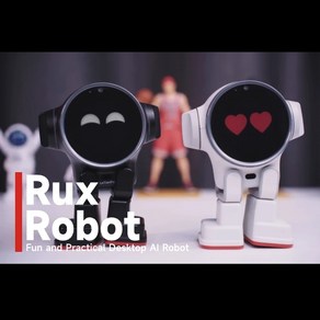 럭스로봇 안드로이드 탁상용 AI반려로봇 Chat GPT 코딩 Rux Robot, 화이트, 1개