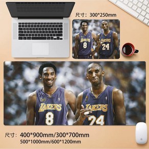 NBA 마우스패드 장패드 인테리어장식품 르브론 코비 커리 39종, 300x700mm, 1개, X