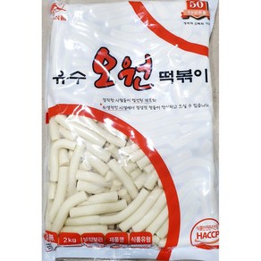 밀떡볶이떡(유수식품 오원떡 2k) X4 /식당용 /식자재, 2kg, 4개