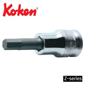 [KOKEN] 코겐 Z-seies 3/8인치 육각비트소켓 복스알 육각렌치소켓 3010MZ-50-3mm, 1개