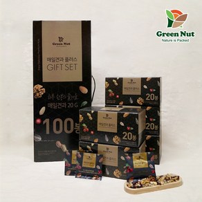 [그린너트] 매일견과 플러스 GIFT SET 100입 선물세트, 1개